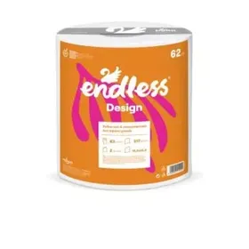 Endless Design Χαρτί Κουζίνας 62m 2φυλλο
