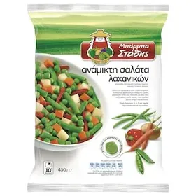 ΜΠΑΡΜΠΑ ΣΤΑΘΗΣ Ανάμικτα Λαχανικά Κατεψυγμένα 450gr