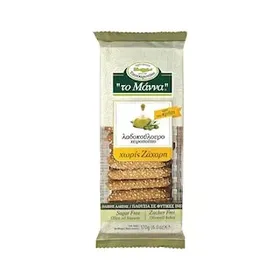 MANNA Λαδοκούλουρο Χωρίς Ζάχαρη 170g