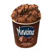 NIRVANA Παγωτό Chocolate & Choco Chips 578g (750ml)