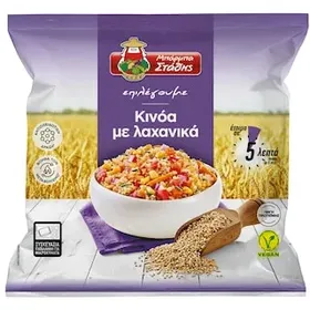 Μπάρμπα Στάθης Κινόα με Λαχανικά 400γρ.