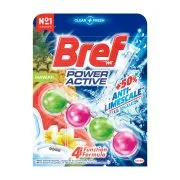Bref WC Block Power Active Lemon Μπλοκ Τουαλέτας 50g