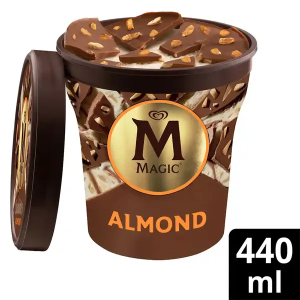 Algida Magic Παγωτό Αμύγδαλο 299γρ./440ml.
