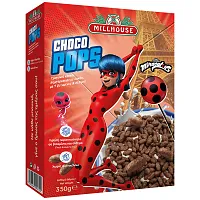 Millhouse Chocolate Pops Miraculous Δημητριακά 350gr