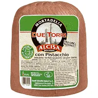 Alcisa Μορταδέλλα Due Torri Φιστίκι 1 kg
