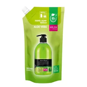 ARLEM ΚΡΕΜΟΣΑΠΟΥΝΟ ALOE VERA DOYPACK 1000ML