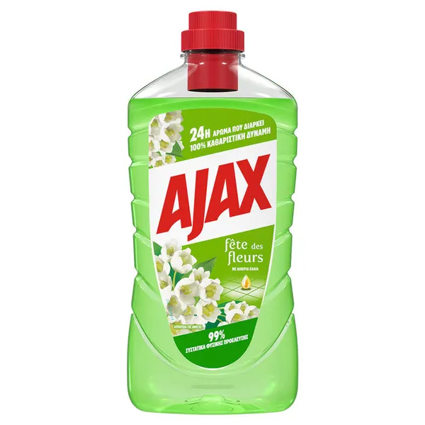 AJAX Υγρό Γενικής Χρήσης Spring Flowers 1lt
