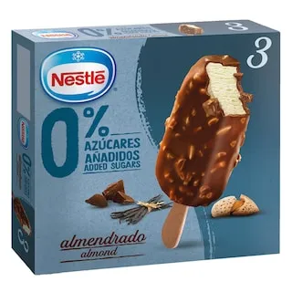 NESTLE Παγωτό Ξυλάκι Βανίλια Αμύγδαλο 3x54g