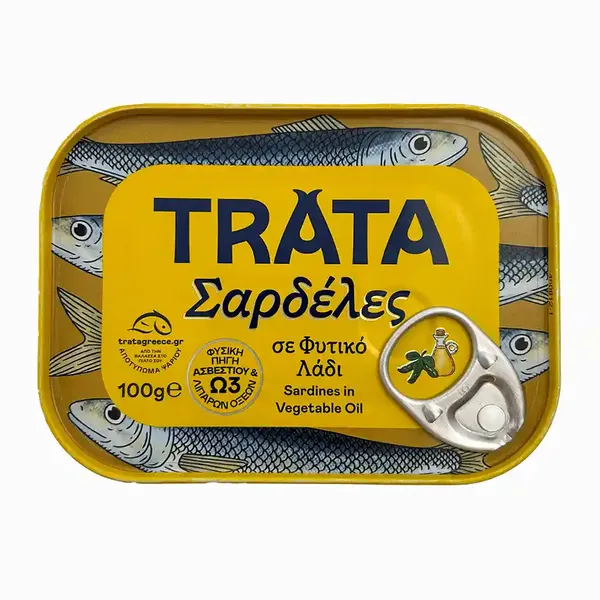 TRATA Σαρδέλες σε Φυτικό Λάδι 100g