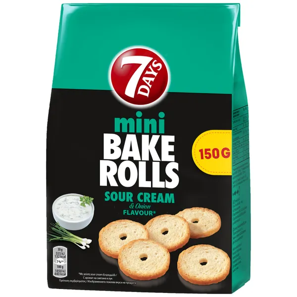 bake rolls mini sour cream
