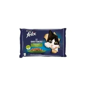FELIX Agail Βοδινό & Κοτόπουλο 4x85gr