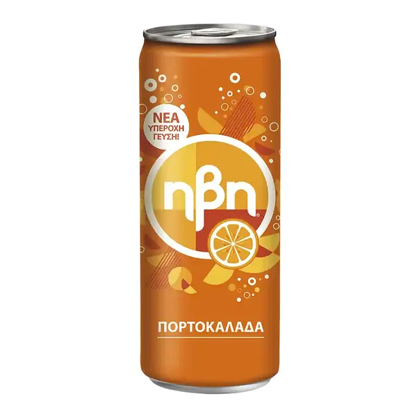 Ήβη Πορτοκαλάδα Με Ανθρακικό 330ml.