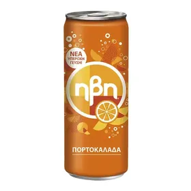 Ήβη Πορτοκαλάδα Με Ανθρακικό 330ml.