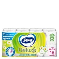 Ρολό Υγείας 3φύλλο Camomile Comfort Deluxe Zewa 16 ρολά *91g