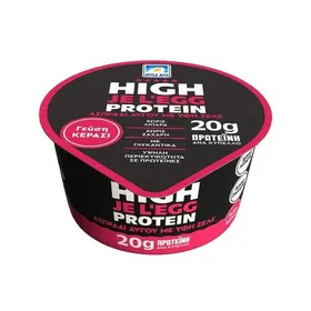 ΧΡΥΣΑ ΑΥΓΑ πρωτεϊνούχο επιδόρπιο από ασπράδι αυγού με γεύση πορτοκάλι ή κεράσι 150γρ.