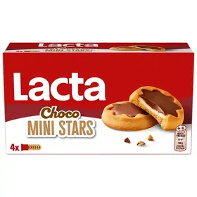 Lacta Μπισκότα Choco Μίνι Stars 150γρ.