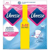 Libresse Σερβιετάκια Dailyfresh Normal 64τεμ