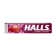 HALLS Καραμέλες με γεύση Κεράσι Χωρίς ζάχαρη 32g