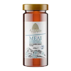 Μέλι Κρήτης αγριοβοτάνων, θρούμπι & θυμάρι ΑΡΟΔΑΜΟΣ 700gr