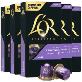 espresso caps ristretto ή lungo profondo 10τεμ. 52γρ.