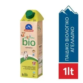 ΟΛΥΜΠΟΣ μεγαλώνω bio Παιδικό Βιολογικό Ρόφημα Γάλακτος 1L