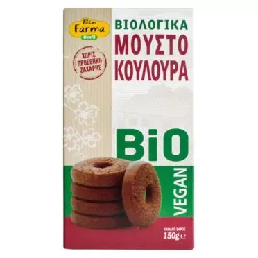 BIOFARMA ΒΙΟΛΟΓΙΚΑ ΜΟΥΣΤΟΚΟΥΛΟΥΡΑ VEGAN 150GR