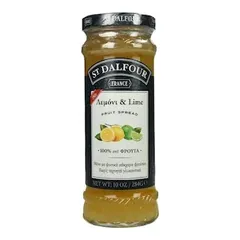 ST.DALFOUR Μαρμελάδα Λεμόνι και Λάιμ 284g