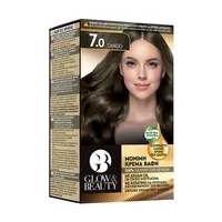 GLOW & BEAUTY Βαφή Μαλλιών Νο7 Ξανθό 50ml