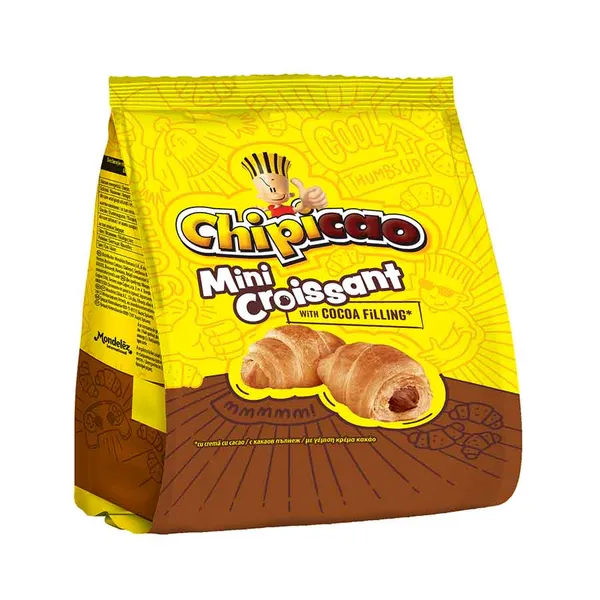 Chipicao Μίνι Κρουασάν Με Κρέμα Κακάο 60γρ.