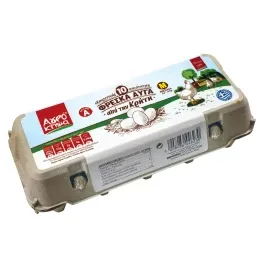 Αγρόκτημα Αυγά Κρήτης Medium 53-63gr 10τμχ