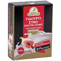 Κουκάκη Μπάρα Πρωτεΐνης Γιαούρτι Σύκο 4x32gr
