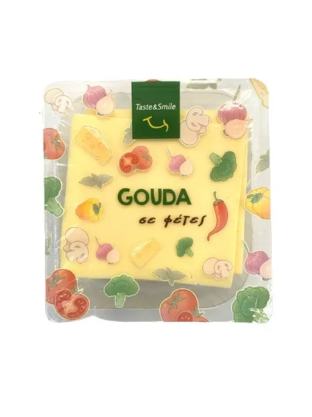TASTE & SMILE gouda σε φέτες 500γρ