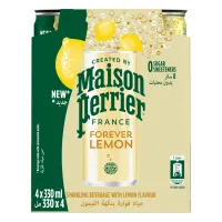 Νερό Φυσικό Μεταλλικό Ανθρακούχο Λεμόνι Maison Perrier 4x330 ml