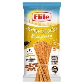 ELITE Κριτσίνια Kritsi Snack Σουσάμι & Λιναρόσπορο 125g