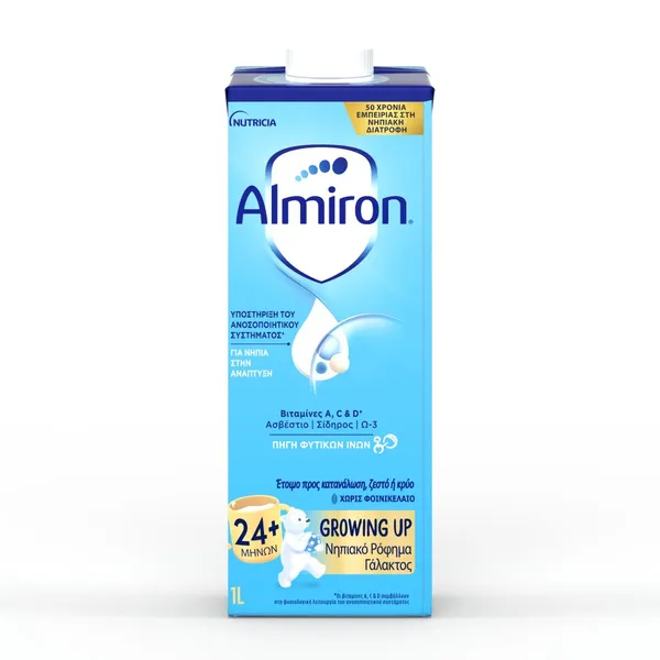 ALMIRON Γάλα Μακράς Διάρκειας Για Νήπια 2+ Ετών