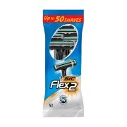 BIC Flex 2 Ξυραφάκια Μιας Χρήσης 2 Λεπίδες 5τεμ