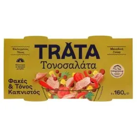 TRATA ΤΟΝΟΣΑΛΑΤΑ ΦΑΚΕΣ&ΚΑΠΝ.2Χ160ΓΡ.