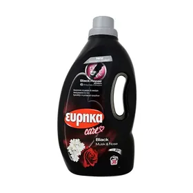 EYPHKA Care Απορρυπαντικό Πλυντηρίου Ρούχων Υγρό για Μαύρα & Σκούρα Musk & Rose 38 πλύσεις