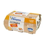 Αυγά Αχυρώνα ΒΛΑΧΑΚΗ Διάφορα Μεγέθη 6τεμ 320g