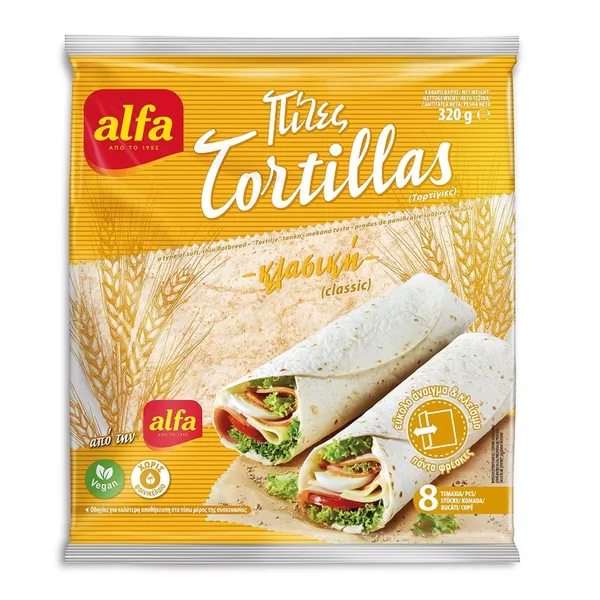 tortilla κλασική 320g