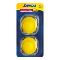 Μεταλλικό συρματάκι Κουζίνας Με Λαβή Sanitas 2 τεμ