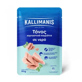 ΚΑΛΛΙΜΑΝΗΣ τόνος σε νερό φάκελο 80γρ.