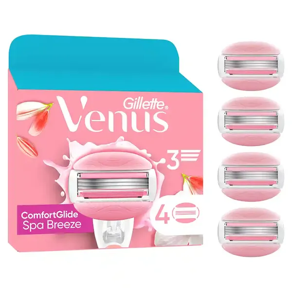 Gillette Venus ComfortGlide Spa Breeze Ανταλλακτικές Κεφαλές 4τεμ.