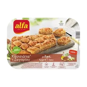 ALFA Κασσιάτα Ζαγορίου με Κιμά Κρεμμύδι και Πράσο 650g