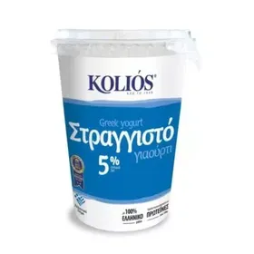 ΚΟΛΙΟΣ στραγγιστό Γιαούρτι 5% από Ελληνικό γάλα EL-ELGO 20-1075 500g