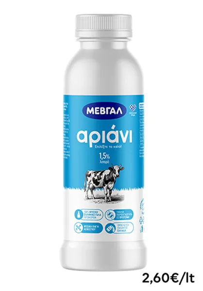ΜΕΒΓΑΛ αριάνι 1,5% 500ml