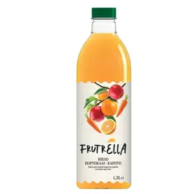 Frutrella Χυμός Μήλο Πορτοκάλι Καρότο 1,5lt.
