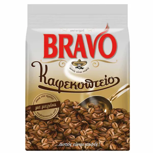 BRAVO Καφές Ελληνικός Καφεκοπτείο 157g