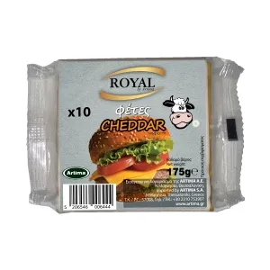 ROYAL φέτες με gouda / cheddar τηγμένο τυρί