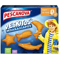 Pescanova Peskitos Μπακαλιάρου Κτεψυγμένα 240gr